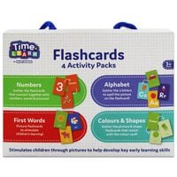 PlayWorks Time To Learn Felt Alphabet and Flashcards Bundle
