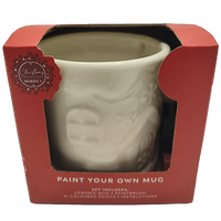 Paint Your Own Christmas Mug Set
