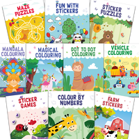 Goelette Activity Books: 10 Book Bundle